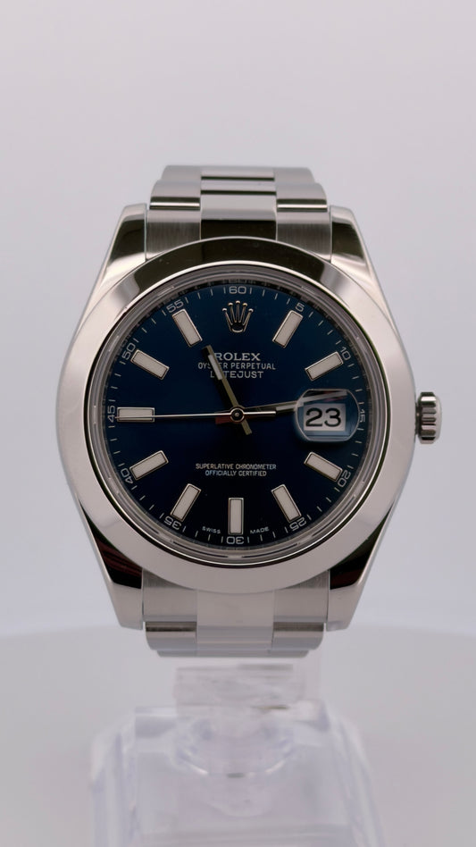 Rolex Datejust 116300 2016 41mm montre de luxe