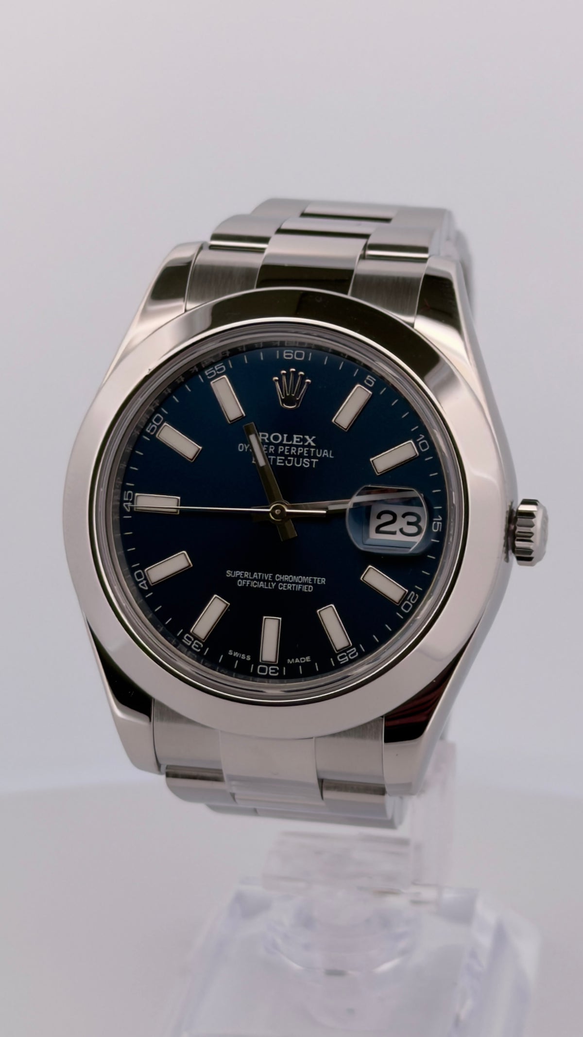 Rolex Datejust 116300 2016 41mm montre de luxe vue 2