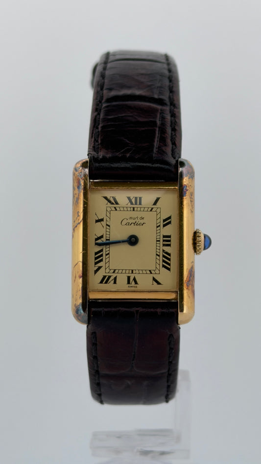 Cartier Tank Must 60021 20mm montre de luxe