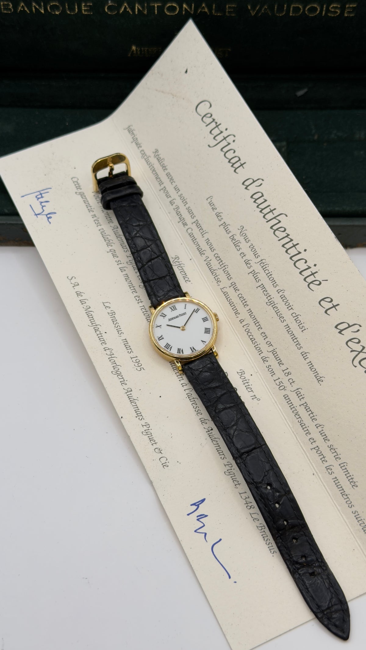 Audemars Piguet BCV 77120.0.002 1995 24mm montre de luxe vue 5
