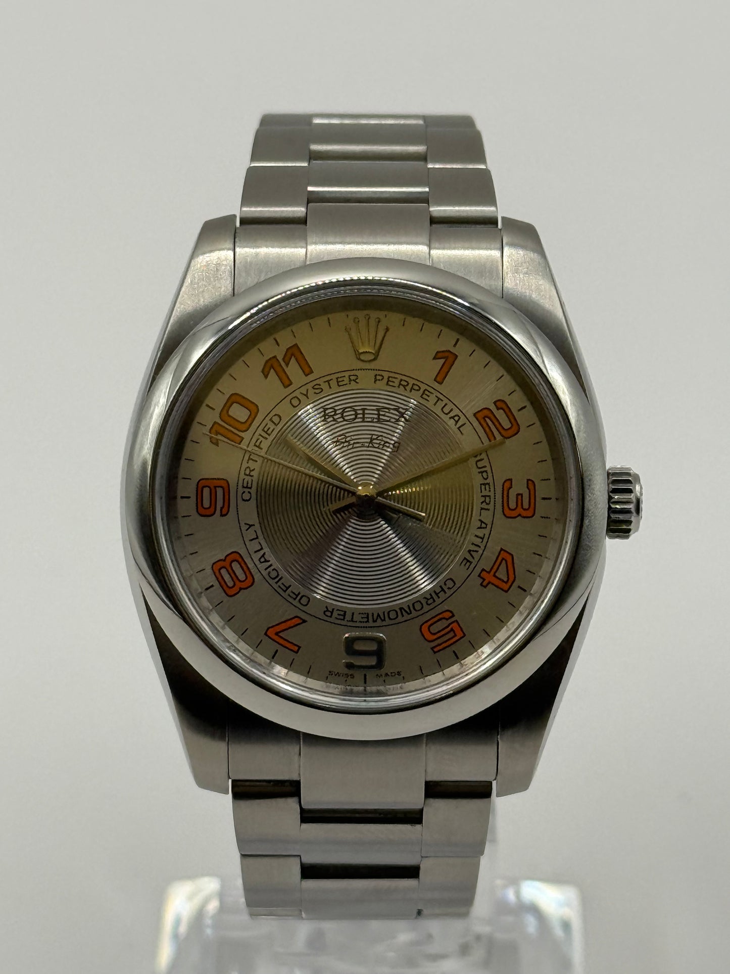 Rolex Air-King 114200 2008 34mm montre de luxe