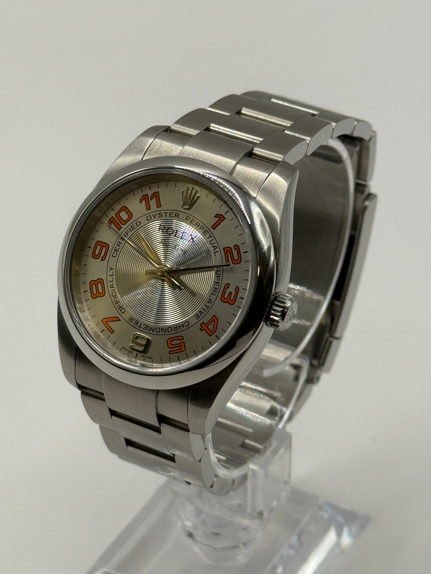 Rolex Air-King 114200 2008 34mm montre de luxe vue 2
