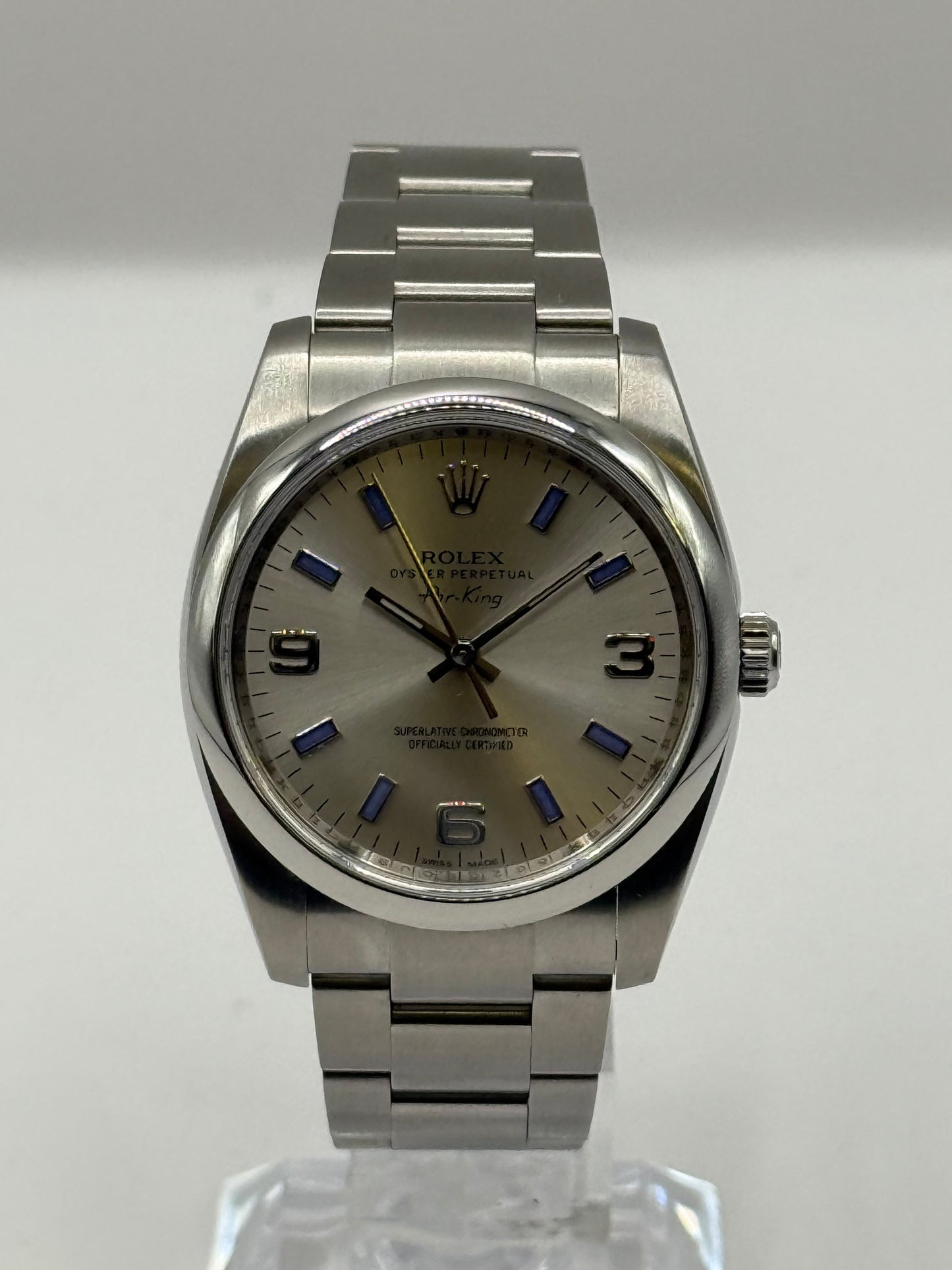 Rolex Air-King 114200 2012 34mm montre de luxe