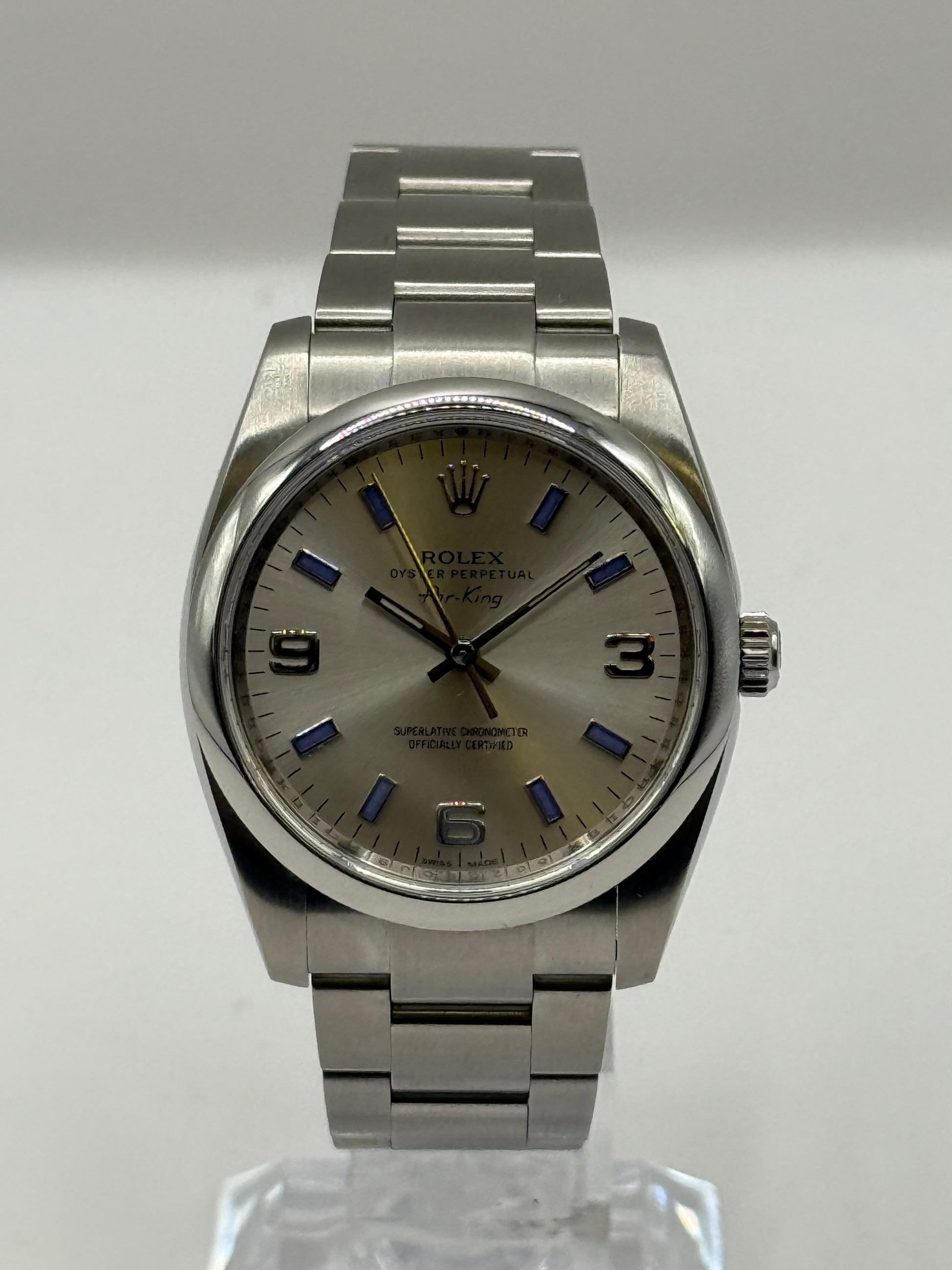 Rolex Air-King 114200 2012 34mm montre de luxe