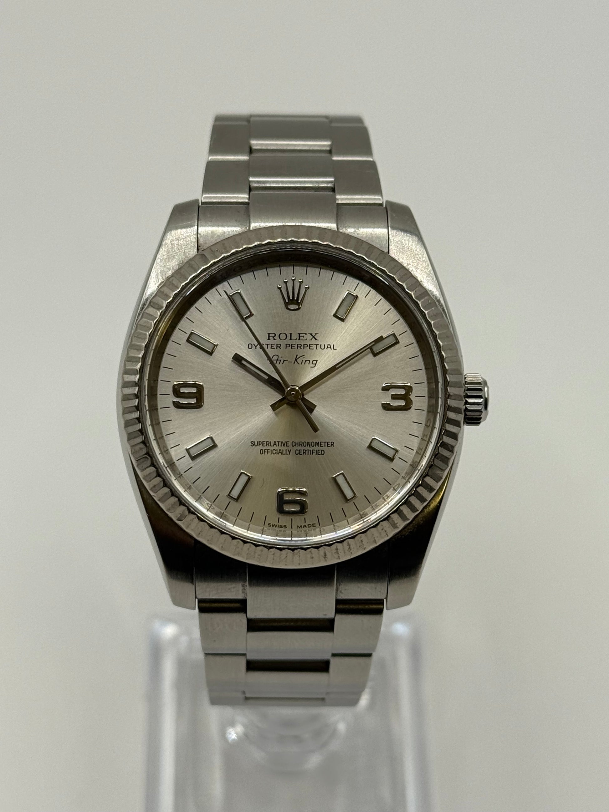 Rolex Air-King 114234 2010 34mm montre de luxe
