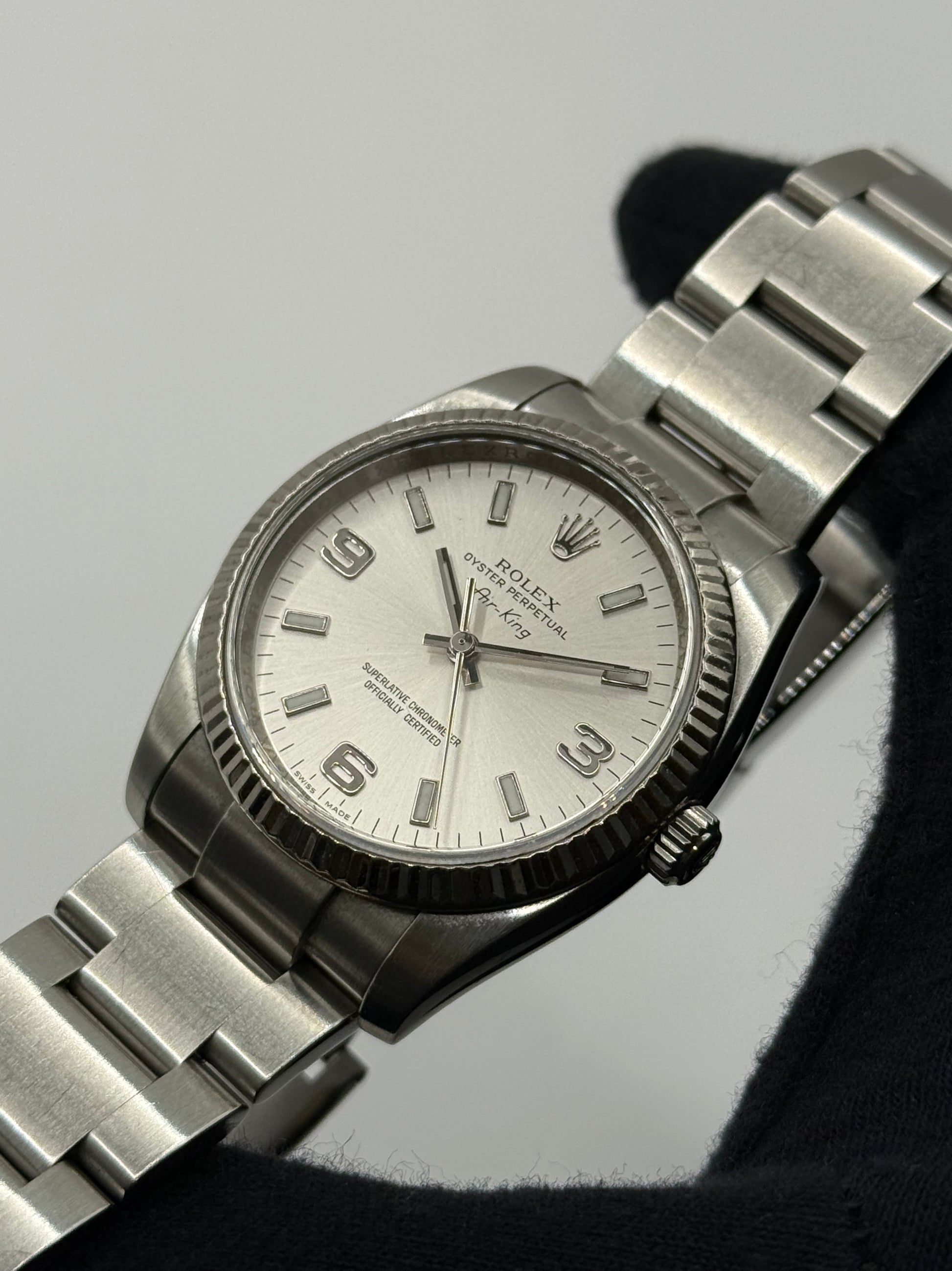 Rolex Air-King 114234 2010 34mm montre de luxe vue 4