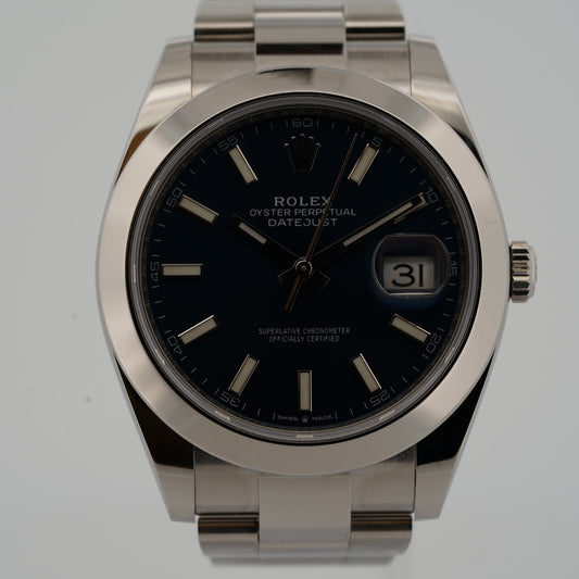 Rolex Datejust 126300 41mm montre de luxe