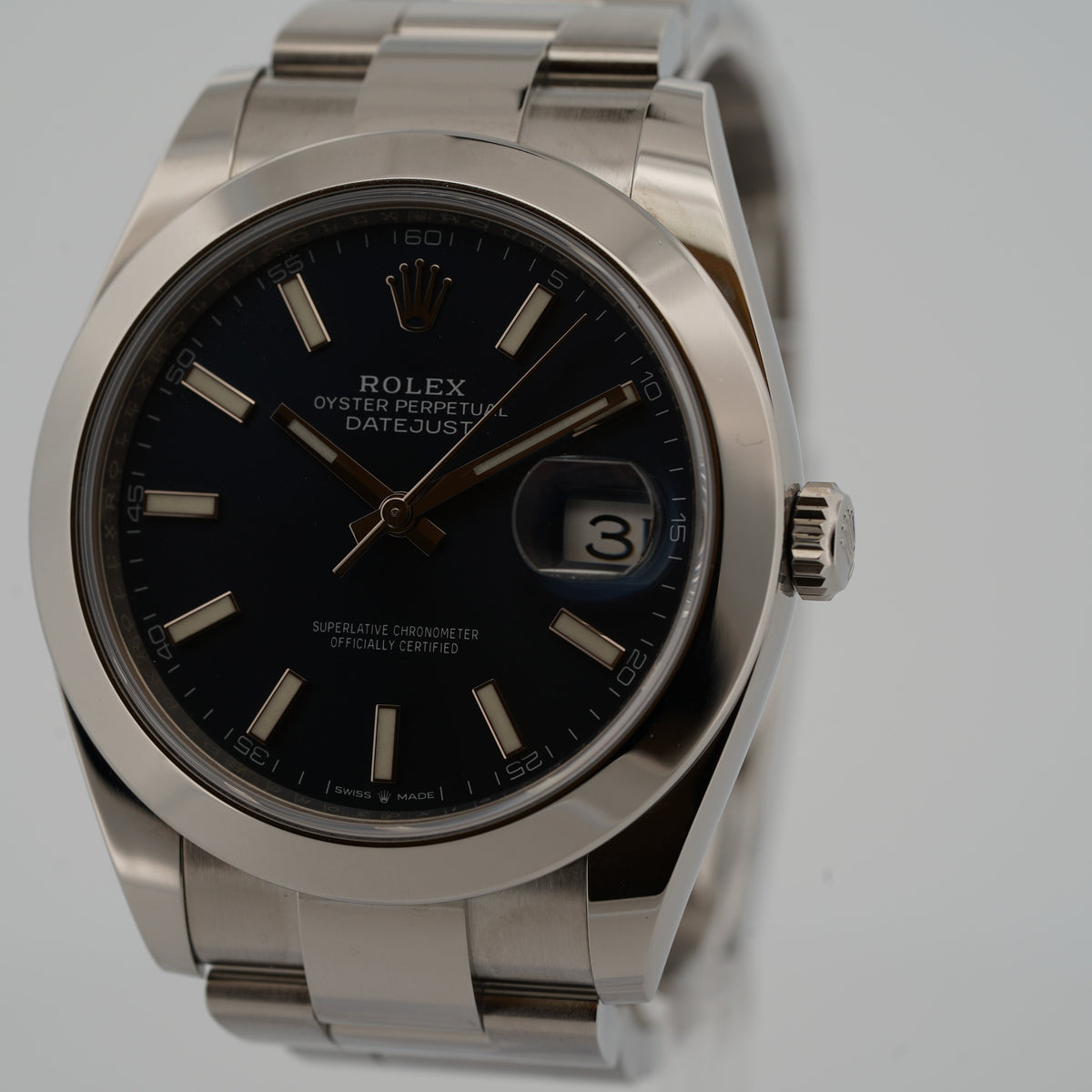 Rolex Datejust 126300 41mm montre de luxe vue 2