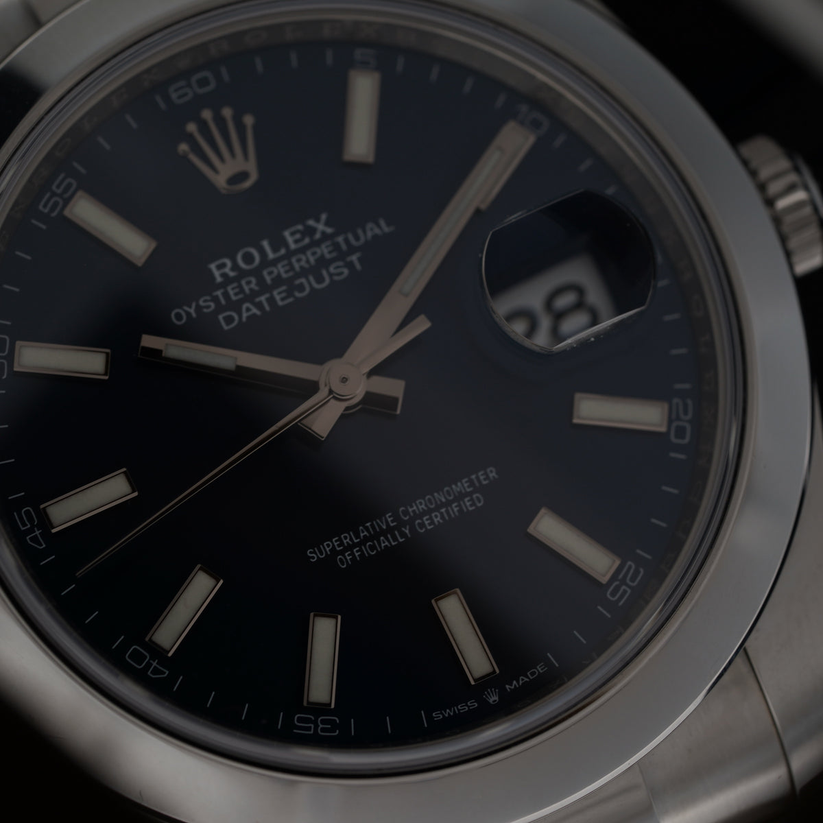 Rolex Datejust 126300 41mm montre de luxe vue 5