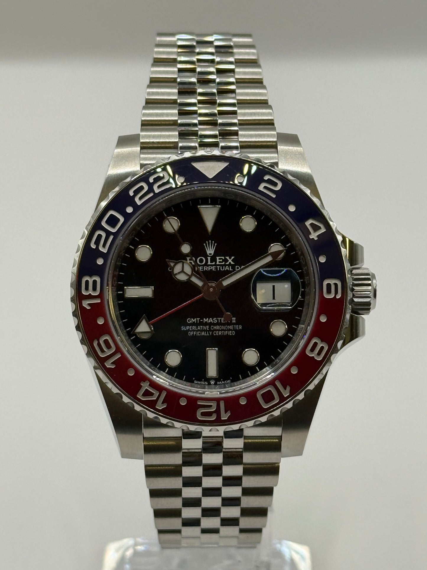 Rolex GMT Master 2 126710BLRO 2021 40mm montre de luxe