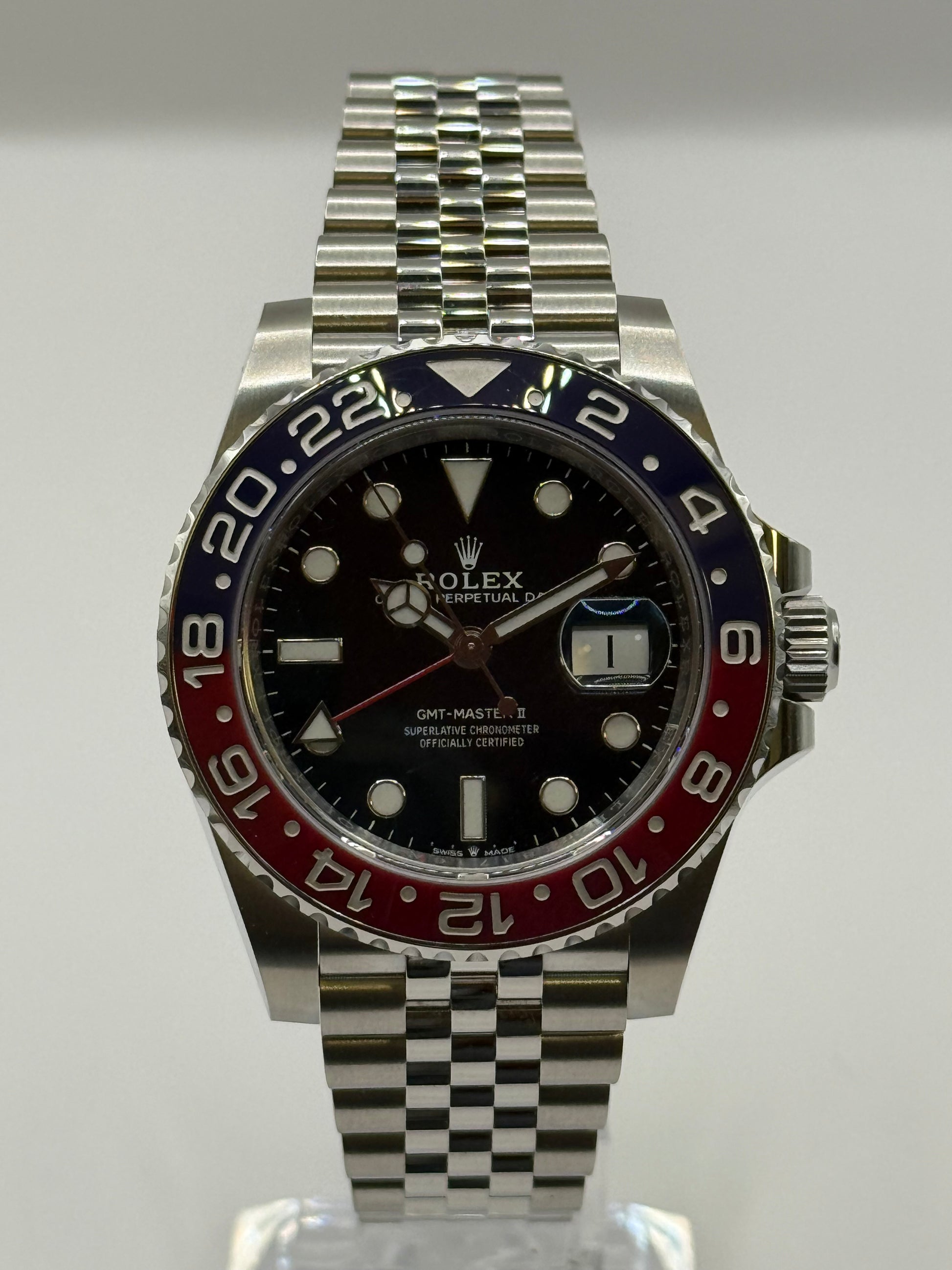 Rolex GMT Master 2 126710BLRO 2021 40mm montre de luxe